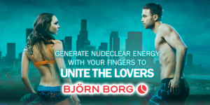 Björn Borg had launched a game portal, Unite The Lovers, to help Mission Love of Love Commandos.